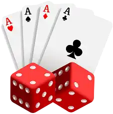 Casino games illustration